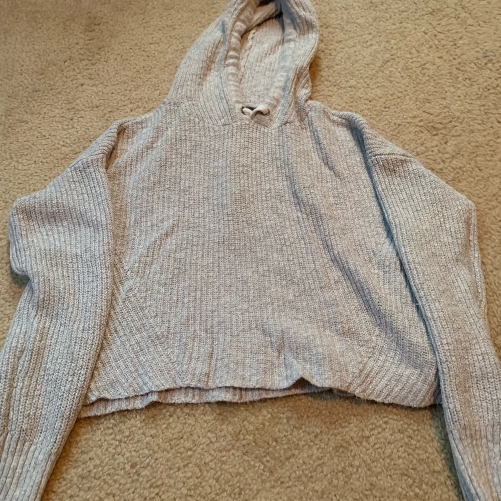 Cropped hoodie
